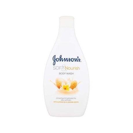 Johnsons Soft & Nourish Body Wash Almond Oil & Jasmine Aroma 400 ml