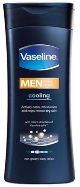 Vaseline Men Body Lotion Repairing Moisture Cooling 400 ml