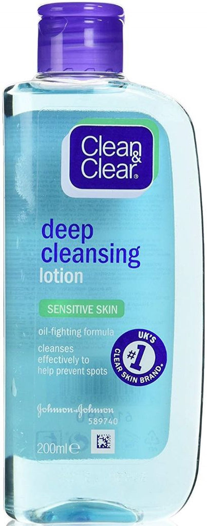 Clean & Clear Deep Cleansing Lotion Sensitive Skin 200 ml