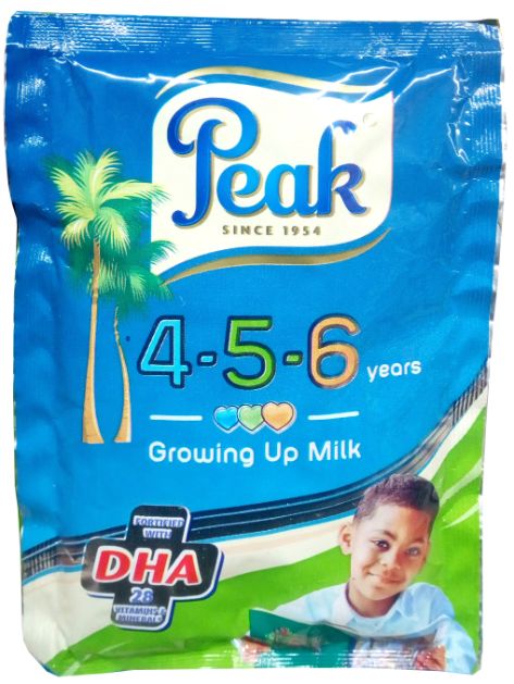 Peak 456 Growing Up Milk Sachet 16 g