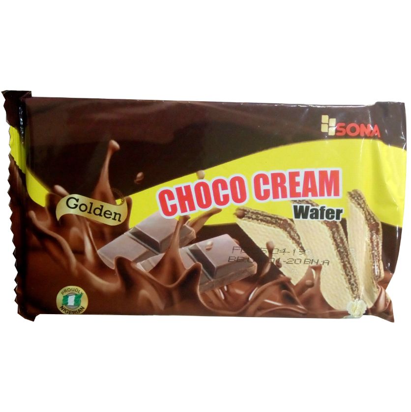 Golden Choco Cream Wafer 50 g