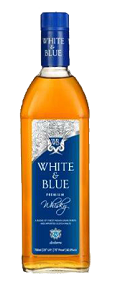 White & Blue Premium Whisky 18 cl