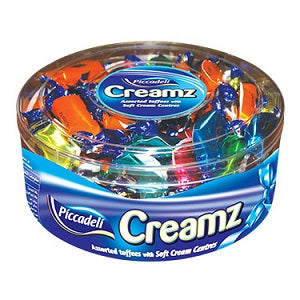 Piccadeli Creamz Assorted Toffees Tub 400 g