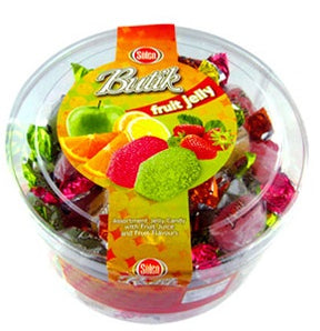 Solen Butik Toffee Center Filled Chewy Candy With Fruit Juices 350 g