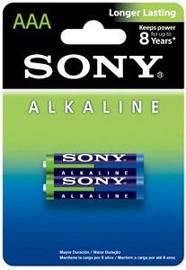 Sony Alkaline Battery AAA x2 AM4LB2D