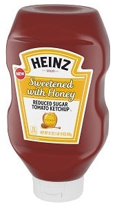 Heinz Reduced Sugar Tomato Ketchup Sweetened With Honey 552 g