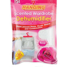 151 Hanging Scented Wardrobe Dehumidifier Rose 180 g Supermart.ng