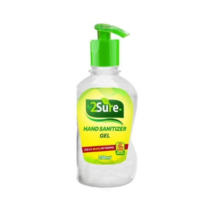 2Sure Hand Sanitiser Gel 250 ml Supermart.ng