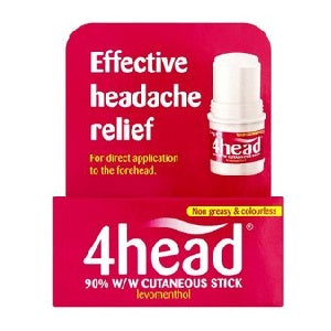 4Head Effective Headache Relief Cutaneous Stick 3.6 g Supermart.ng
