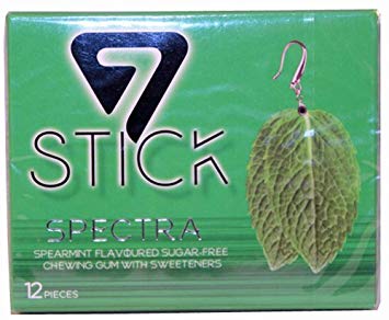 Buy 7 Stick Spectra Sugar Free Chewing Gum Spearmint 33 g x12 in ...