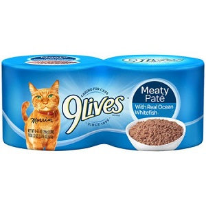 9 Lives Meaty Pate With Real Ocean Whitefish 624 g Supermart.ng