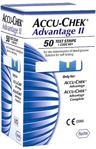 Accu-Chek Advantage II 50 Strips Supermart.ng