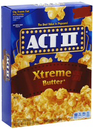 Act II Microwave Popcorn Xtreme Butter 234 g x3 Supermart.ng