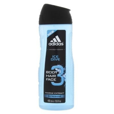 Adidas Shower Gel 3 in 1 Ice Dive Refreshing Marine Extract 400 ml Supermart.ng