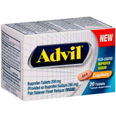 Advil 200 mg 20 Caplets Supermart.ng