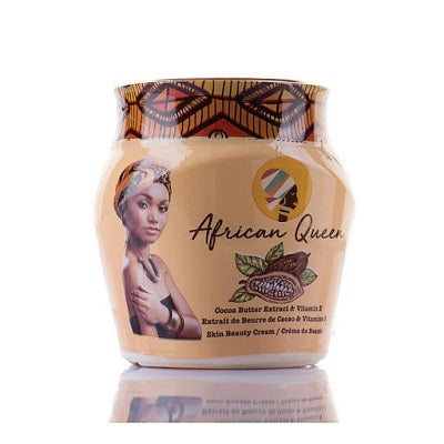 African Queen Cocoa Butter & Vitamin E Beauty Cream 100 g Supermart.ng
