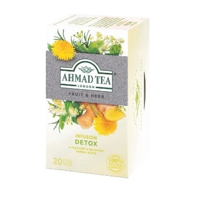 Ahmad Tea Fruit & Herb Infusion Detox Tea 40 g x20 Supermart.ng