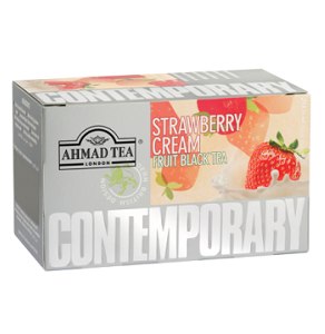 Ahmad Tea Strawberry Cream Fruit Black Tea 40 g x20 Supermart.ng