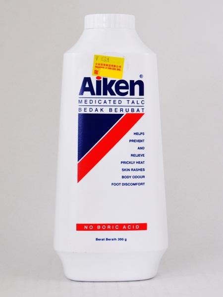 Aiken Medicated Talcum Powder 300 g Supermart.ng