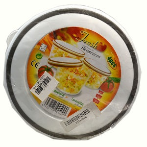 Aildas Kool Master Food Container x4 (Round) Supermart.ng