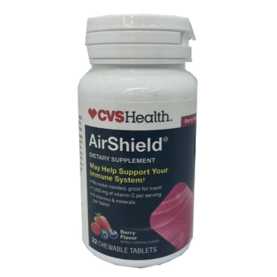 Air Shield Immune Support Berry Flavour 32 Chewable Tablets Supermart.ng