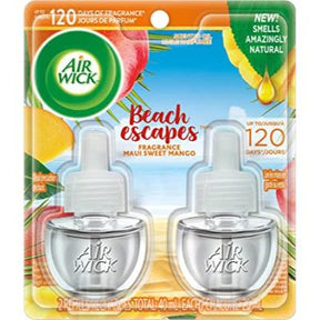 Air Wick Electrical Plug Diffuser Beach Escapes Refill 19 ml x2 Supermart.ng