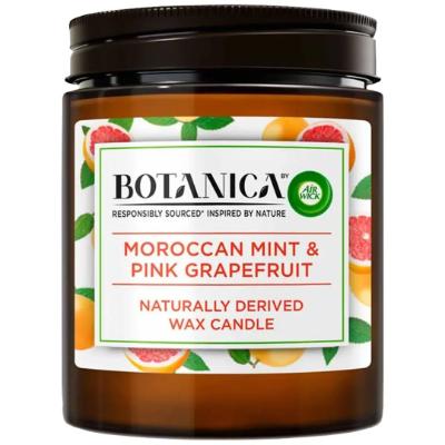 Air Wick Wax Candle Botanica Moroccan Mint & Pink Grapefruit 205 g Supermart.ng