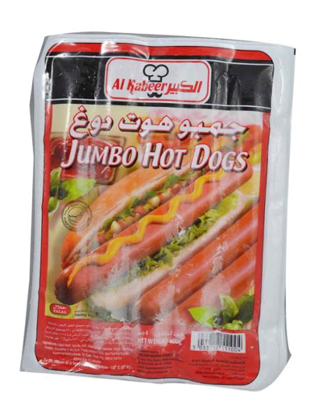 Al Kabeer Beef Jumbo Hot Dogs 400 g x5 Supermart.ng