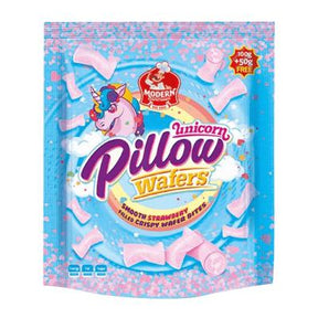 Aldiva Unicorn Pillow Smooth Strawberry Cream Wafers 150 g Supermart.ng