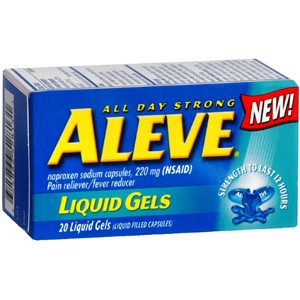 Aleve 220 mg 20 Liquid Gels Supermart.ng
