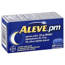 Aleve PM 220 mg 20 Capsules Supermart.ng