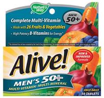 Alive Men's 50+ 50 Tablets Supermart.ng