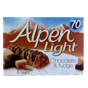 Alpen Energy Bars Light Chocolate & Fudge 95 g x5 Supermart.ng