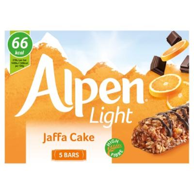 Alpen Light Cereal Bar Jaffa Cake 95 g x5 Supermart.ng