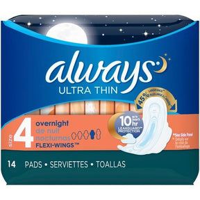 Always Maxi Overnight Pads With Flexi-Wings Size 4 x14 Supermart.ng