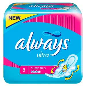 Always Ultra Super With Wings x7 x16 Supermart.ng