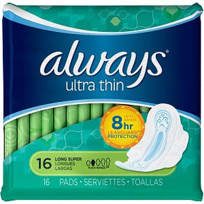 Always Ultra Thin Super Flexi Wings x16 Supermart.ng