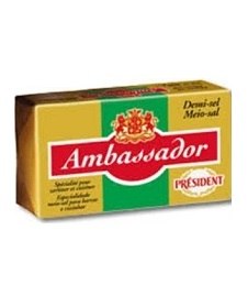 Ambassador Butter Salted 200 g Supermart.ng