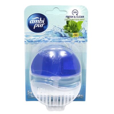 Ambi Pur Toilet Rim Block Fresh Water & Mint 55 ml Supermart.ng