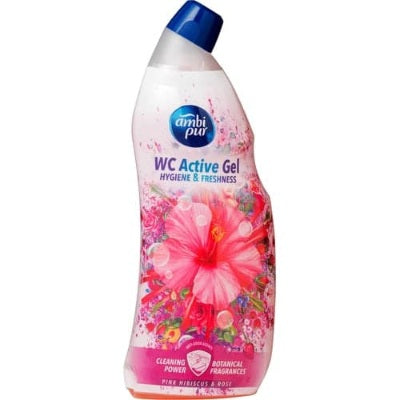 Ambi Pur WC Active Gel Pink Hibiscus & Rose 750 ml Supermart.ng