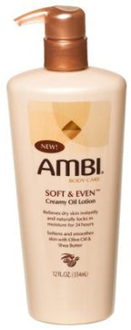 Ambi Soft & Even Creamy Oil Lotion 354 ml Supermart.ng