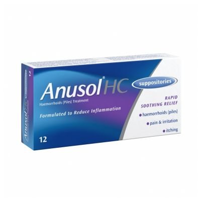 Anusol Soothing Relief 12 Supporistories Supermart.ng