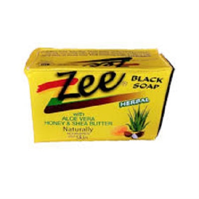 Zee Black Soap Aloe Vera, Shea Butter & Honey 150 g x6