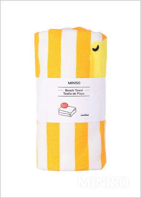Miniso Beach Towel Assorted 140 cm x 55.1 inches