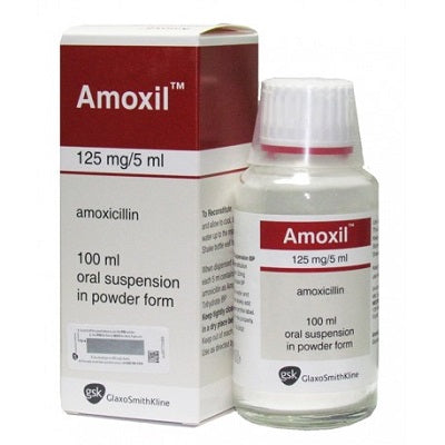 Emmox Amoxicillin 125 mg/5 ml 100 ml
