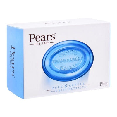 Pears Transparent Soap Mint Extracts 125 g x4