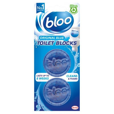 Bloo Toilet Block Original Blue 38 g x2