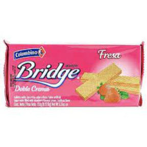 Colombina Bridge Double Cream Strawberry Wafer 151 g
