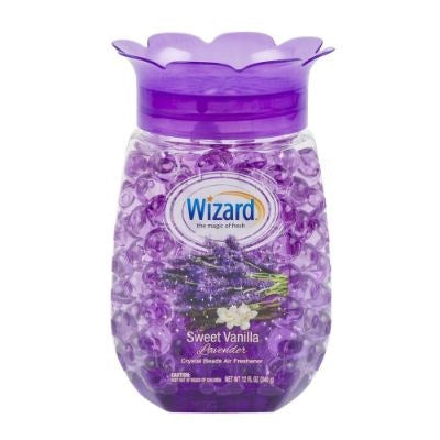 Wizard Crystal Beads Air Freshener Sweet Vanilla Lavender 340 g