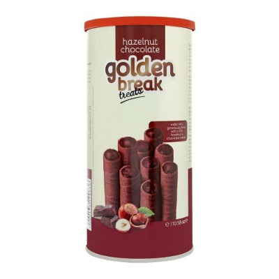 Golden Break Hazelnut Chocolate Cream Wafer Rolls 400 g